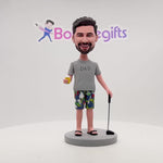 Bobblehead personalizzato "Golf Dad"