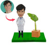 Bambola Bobblehead con decorazione per ufficio medico