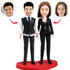 Bambola bobblehead personalizzata per coppia