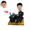 Bobblehead personalizzato per ufficio per il capo
