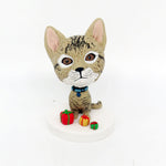 Bobblehead personalizzato con gatto da foto