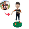 Bobblehead sportivo personalizzato da rugby