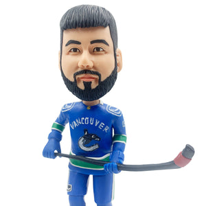 Bobblehead sportivo personalizzato da hockey