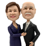 Bobblehead per l'anniversario dei genitori