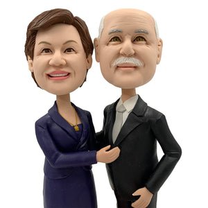 Bobblehead per l'anniversario dei genitori