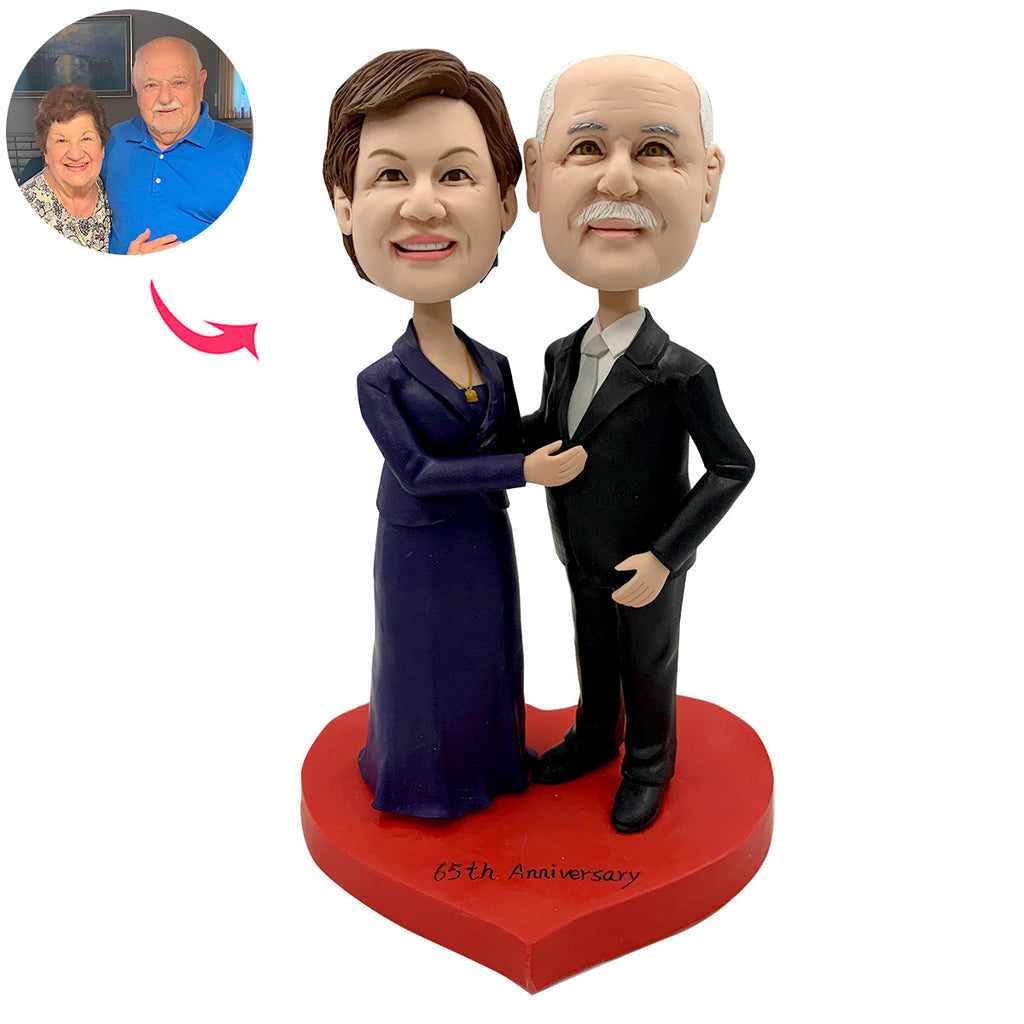 Bobblehead per l'anniversario dei genitori