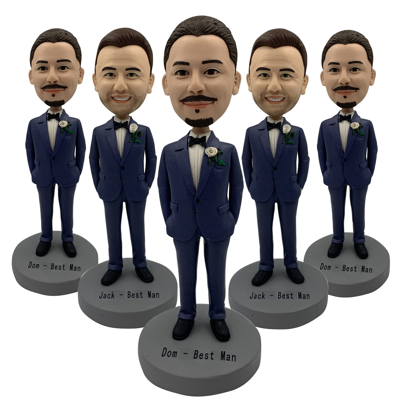 Bambole Bobblehead personalizzate per gli sposi