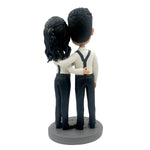 Coppia personalizzata Bobblehead stile Gentleman