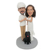 Bobblehead personalizzato per l'anniversario dei genitori