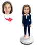 Bobblehead personalizzato con la direttrice d'ufficio donna