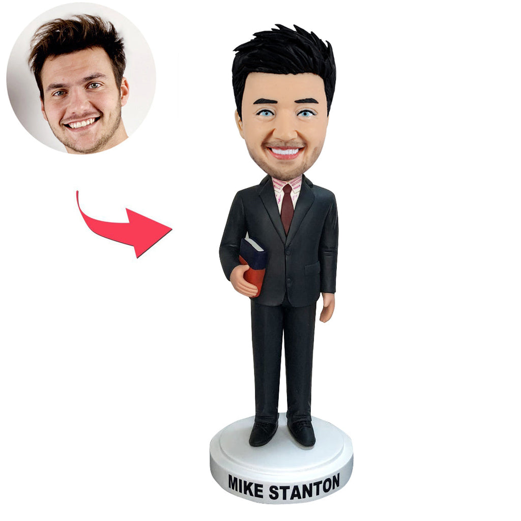 Bobblehead personalizzato dell'insegnante di scuola
