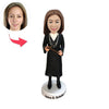 Bobblehead personalizzato raffigurante una giudice donna