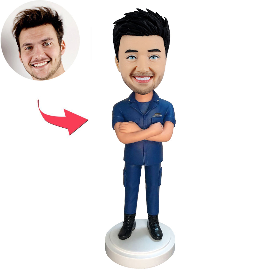 Bobblehead personalizzato del comandante