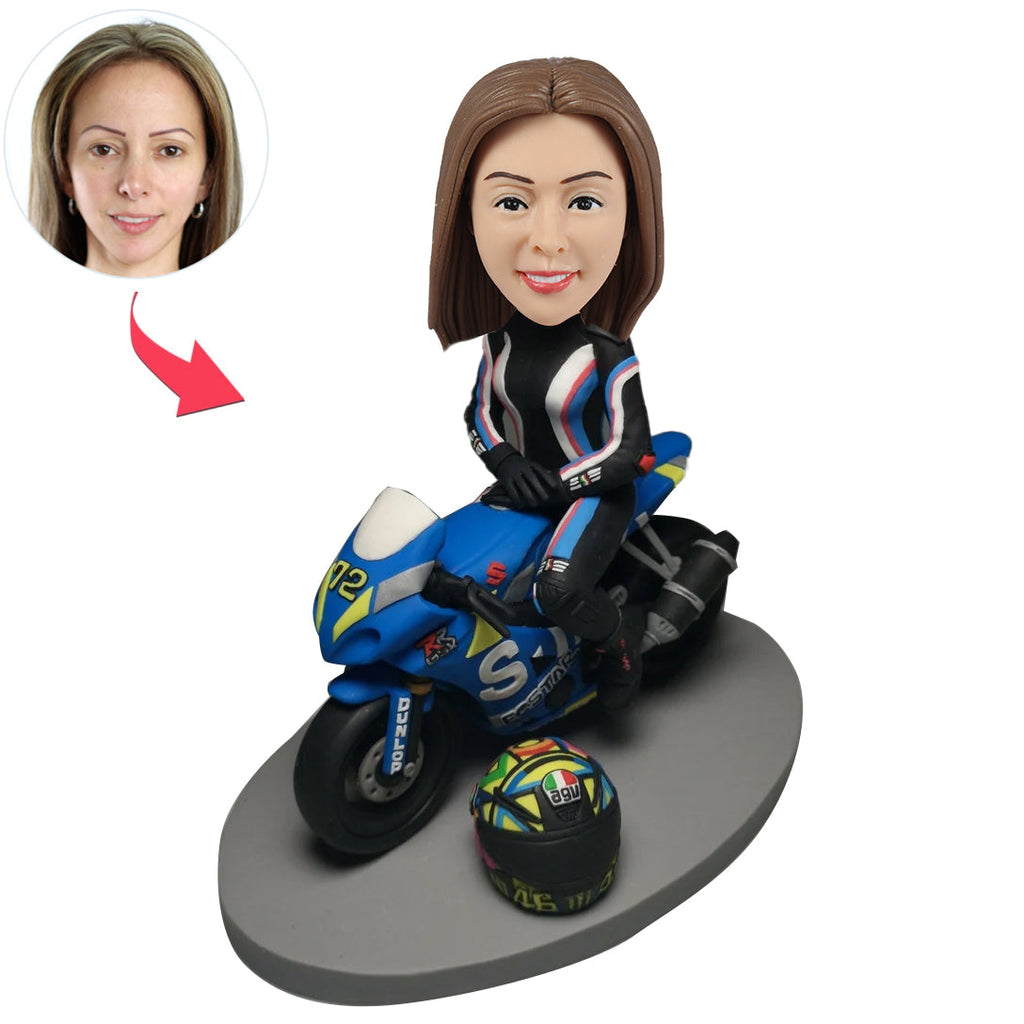 Regalo Bobblehead personalizzato per le donne pilota