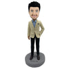 Bobblehead personalizzabile di un uomo solo
