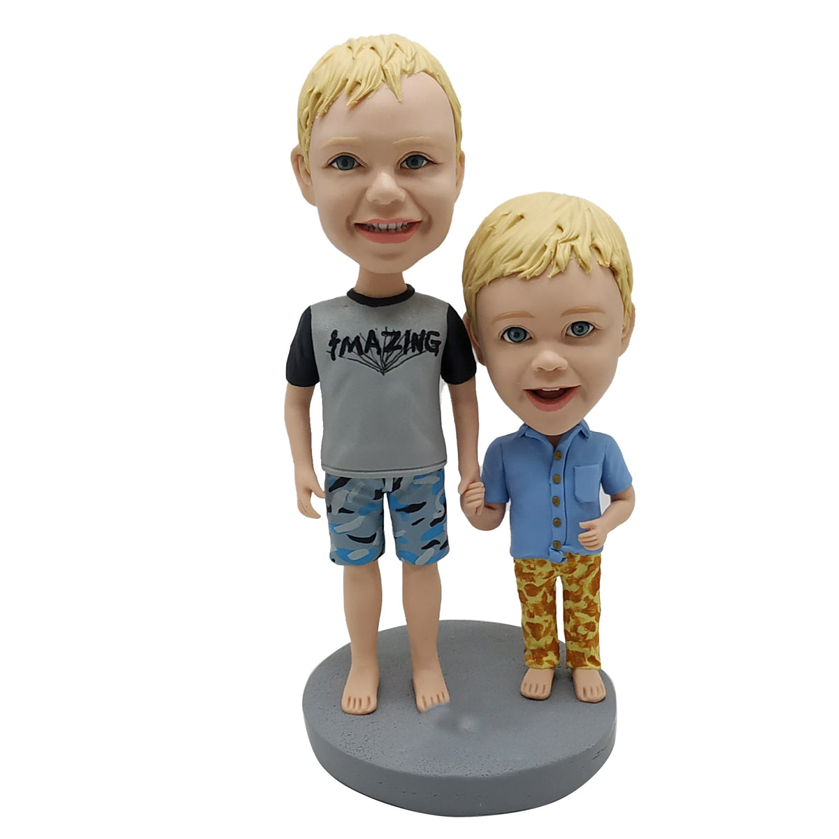 Bobblehead personalizzato per fratelli