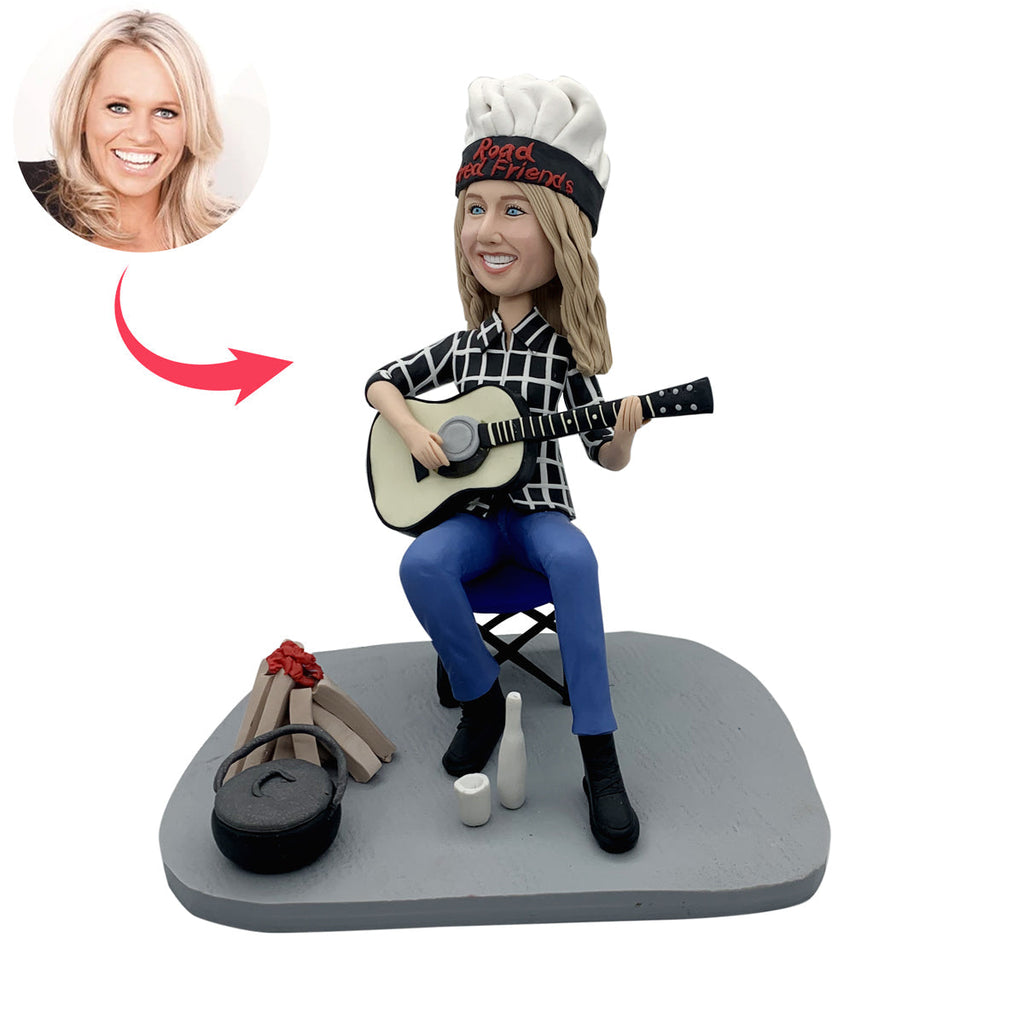 Bambola Bobblehead Chitarra Personalizzata
