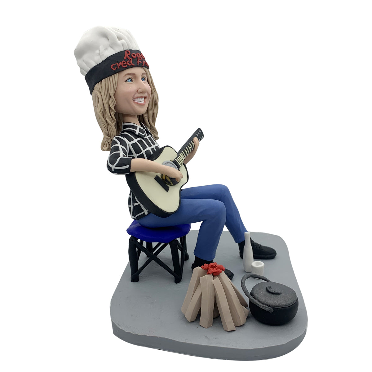 Bambola Bobblehead Chitarra Personalizzata