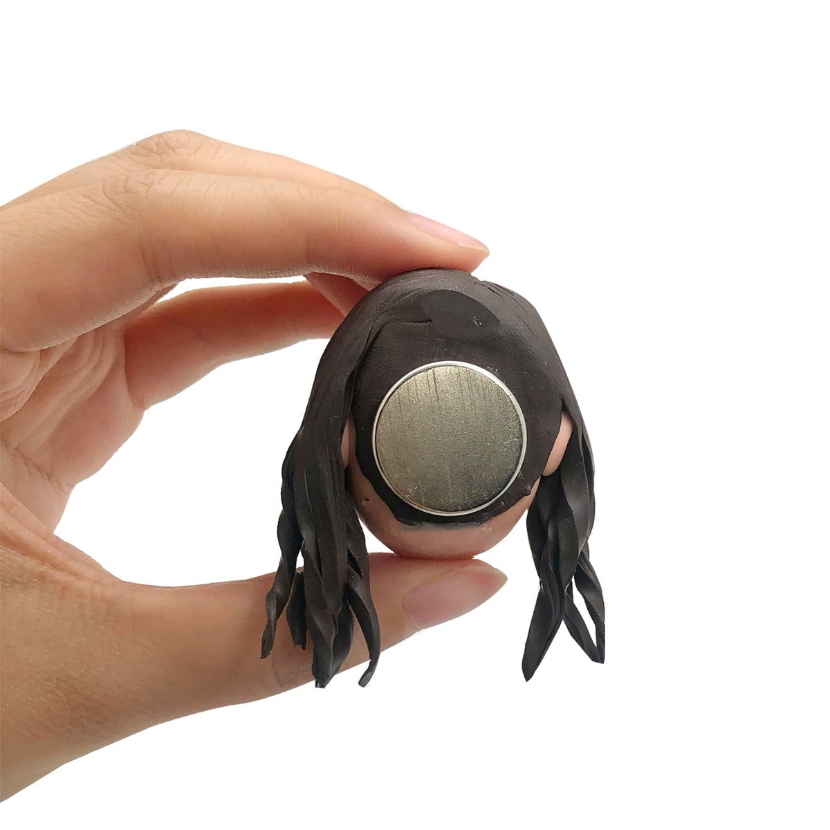 Calamite da frigorifero bobblehead personalizzate con faccina divertente femminile