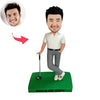 Bambola bobblehead personalizzata da golf