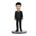 Bambola Bobblehead personalizzata a forma di poliziotto