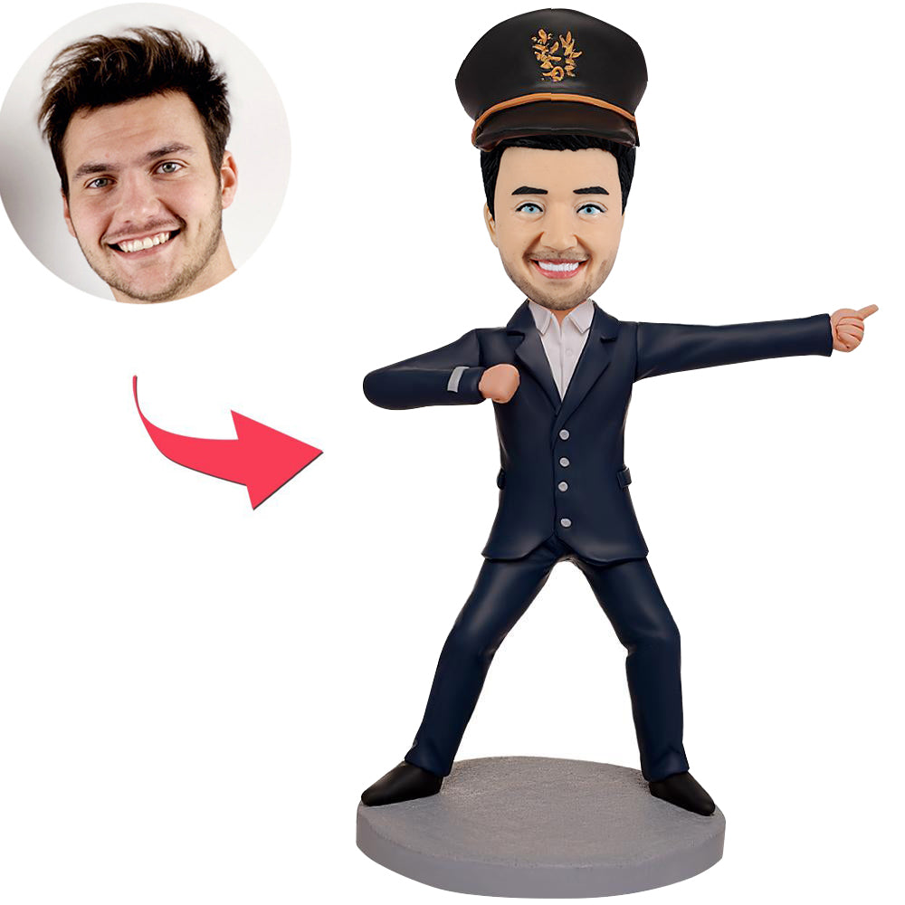 Bobblehead personalizzato della polizia stradale