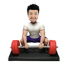 Bobblehead personalizzato per sollevatori di pesi