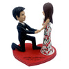 Bambola Bobblehead con proposta personalizzata
