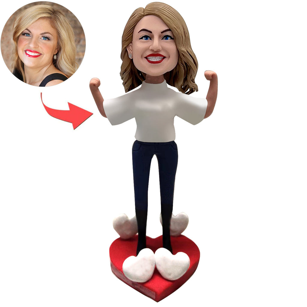 Bobblehead personalizzato per una mamma cool