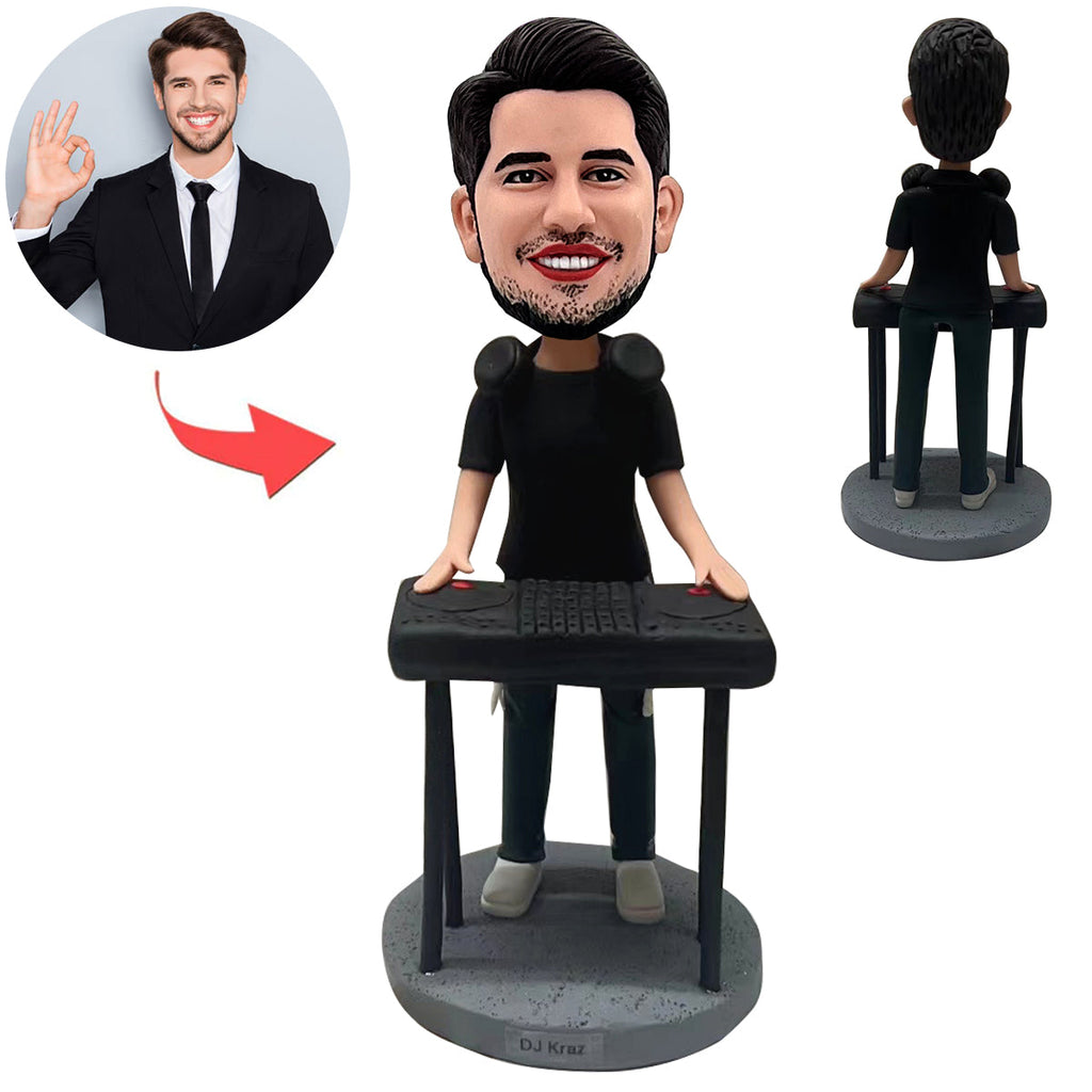 Bambola Bobble Head personalizzata per DJ