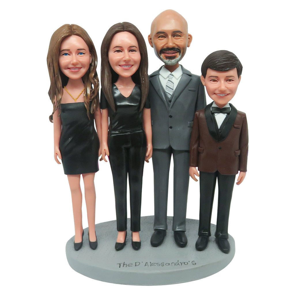 Bobblehead personalizzato per un membro della famiglia