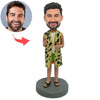 Bambola bobblehead personalizzata da uomo casual
