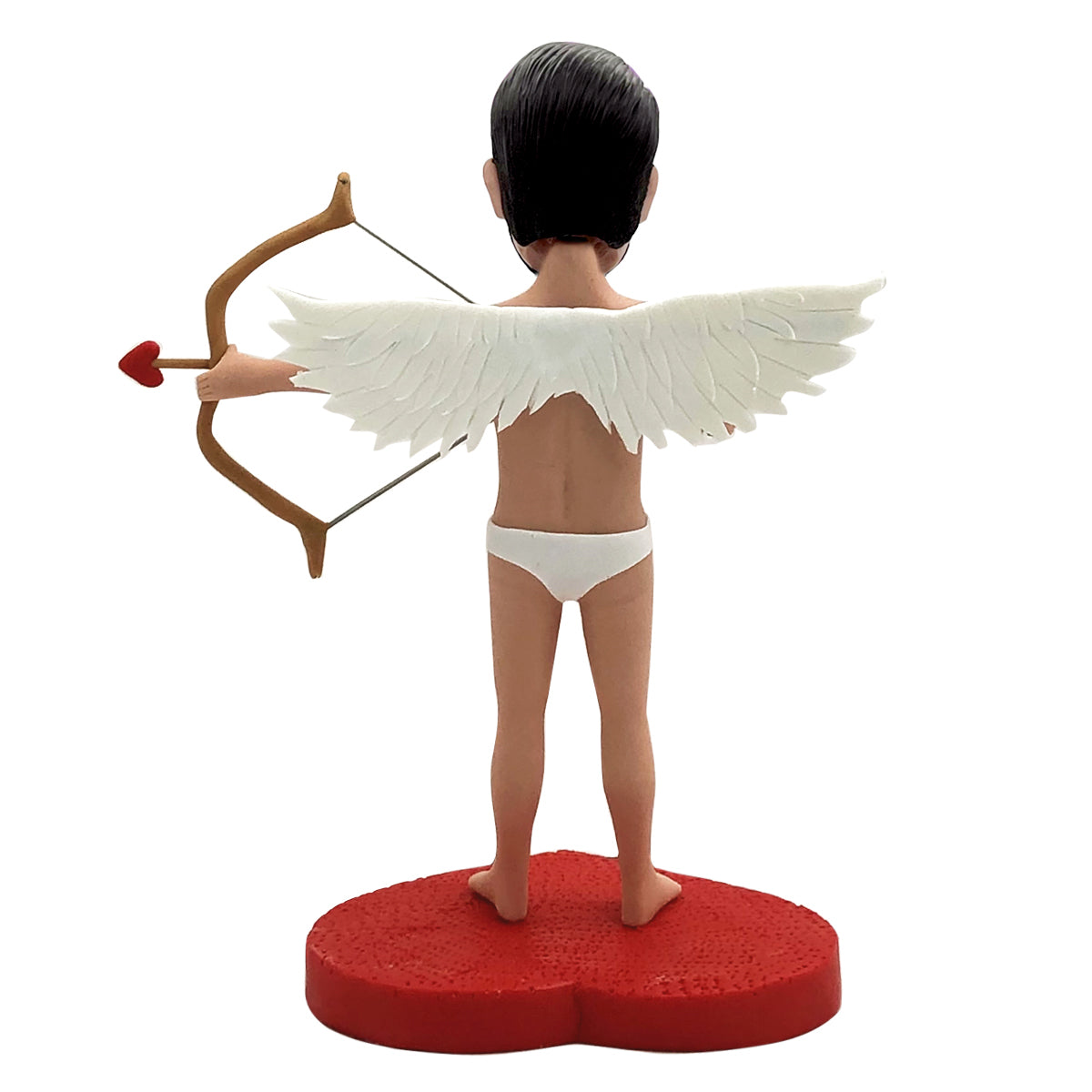 Bobblehead maschile personalizzato in stile Cupido - Idee regalo per San Valentino