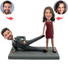 Idee regalo per San Valentino - Bobblehead personalizzato con coppia divertente