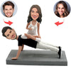 Idee regalo per San Valentino - Coppia yoga con bobblehead personalizzato