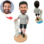 Bambola Bobblehead personalizzata BOSS MASCHIO