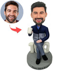 Bobblehead personalizzato di buon compleanno