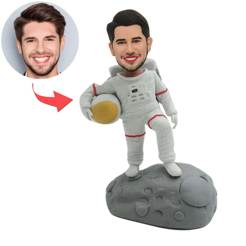 Bambola bobblehead astronauta personalizzata