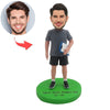 Bambola Bobblehead arbitro personalizzata