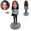 Bobblehead personalizzato "Mamma fantastica" come regalo per la festa della mamma