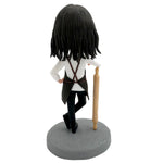 Bobblehead personalizzato Chef Mom con mattarello