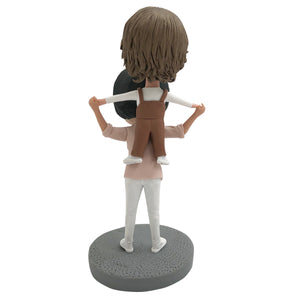 Bambola Bobblehead personalizzata per mamma e figlio