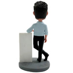 Bobblehead personalizzato con grafico oculare