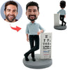 Bobblehead personalizzato con grafico oculare