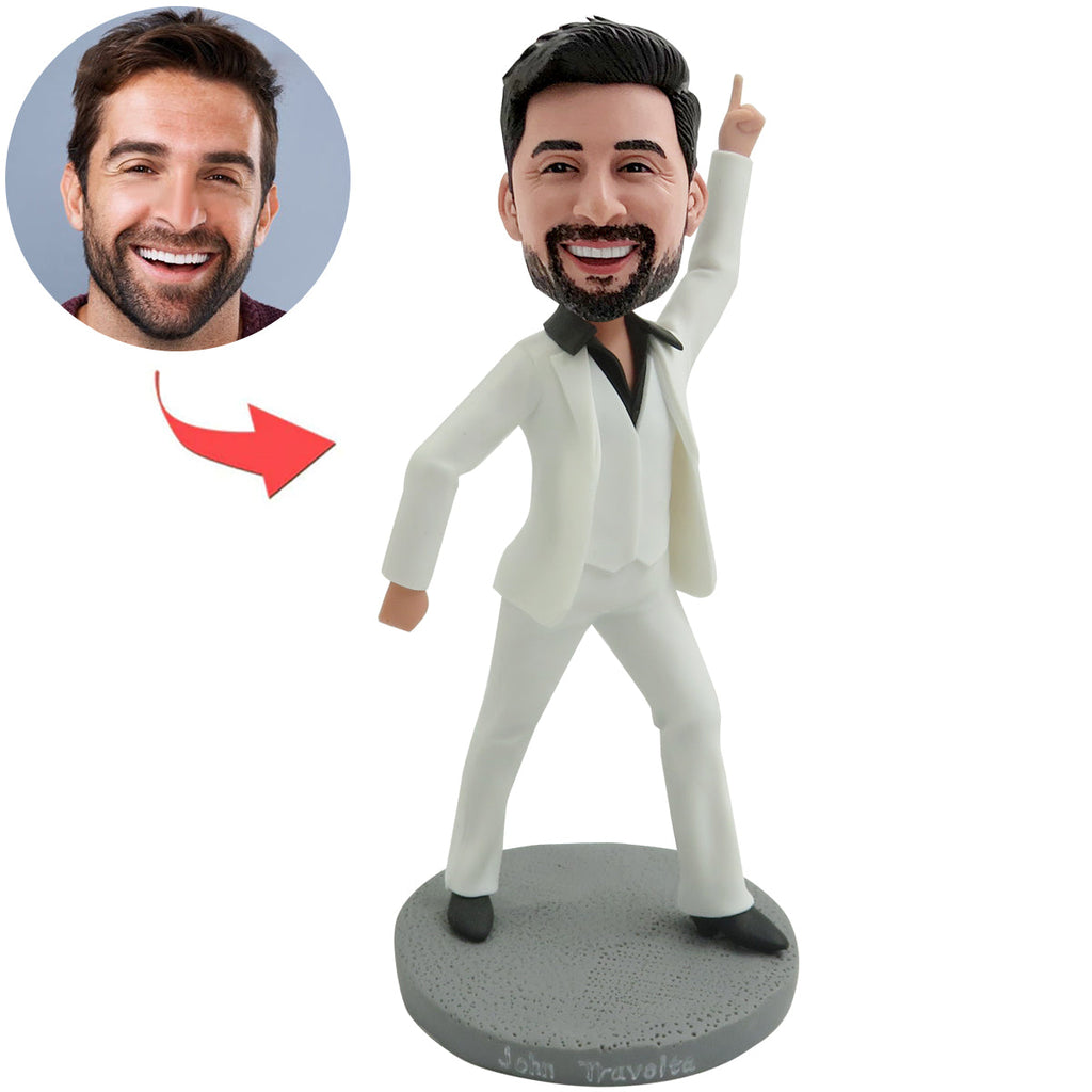 Bobblehead personalizzato del padre che si esibisce