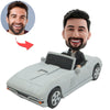 Bobblehead personalizzato per papà alla guida