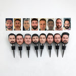 Tappi per bottiglie di vino personalizzati Bobblehead personalizzato
