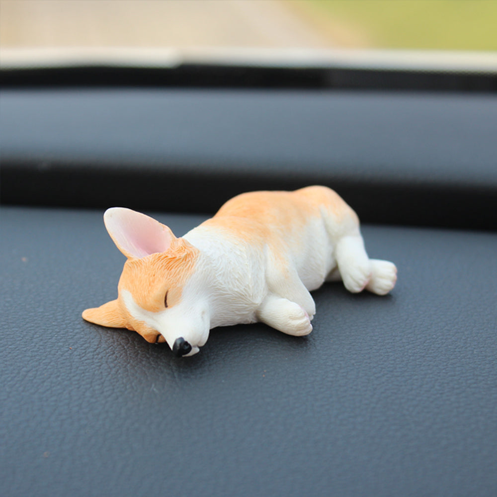 Personalizza la statuina divertente del cruscotto dell'auto del tuo cane