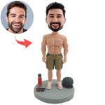 Bobblehead personalizzato Muscleman Digger