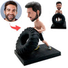 Bobblehead meccanico auto personalizzato